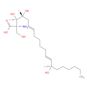 6,12-Eicosadienoicacid, 2-amino-3,4,14-trihydroxy-2-(hydroxymethyl)-, (2S,3R,4R,6E,12E,14R)-