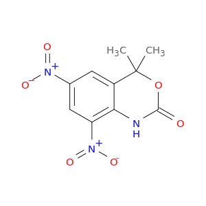 4,4-dimethyl-6,8-dinitro-1,4-dihydro-2h-3,1-benzoxazin-2-one