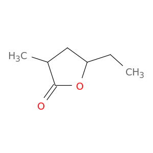 2(3H)-Furanone, 5-ethyldihydro-3-methyl-