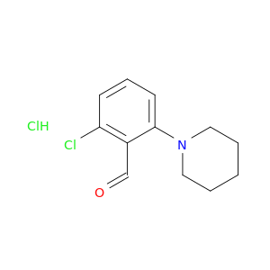 2-Chloro-6-(piperidin-1-yl)benzaldehyde Hydrochloride