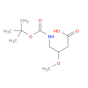 4-{[(tert-Butoxy)carbonyl]amino}-3-methoxybutanoic Acid