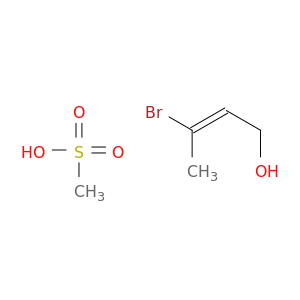 2-Buten-1-ol, 3-bromo-, methanesulfonate, (E)-