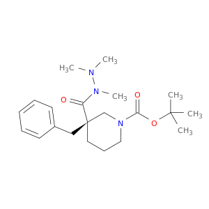 (R)-3-苄基-3-(1,2,2-三甲基肼羰基)哌啶-1-羧酸叔丁酯