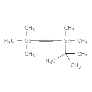 Germane, [[(1,1-dimethylethyl)dimethylstannyl]ethynyl]trimethyl-