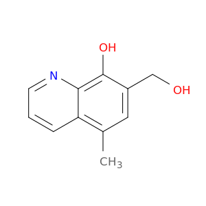 7-quinolinemethanol, 8-hydroxy-5-methyl-