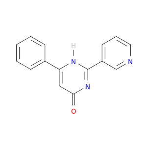 4(1H)-Pyrimidinone, 6-phenyl-2-(3-pyridinyl)-