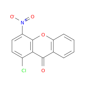 9H-Xanthen-9-one, 1-chloro-4-nitro-