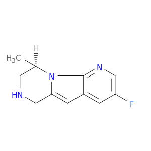 (9R)-3-FLUORO-6,7,8,9-TETRAHYDRO-9-METHYL-PYRIDO[3',2':4,5]PYRROLO[1,2-A]PYRAZINE