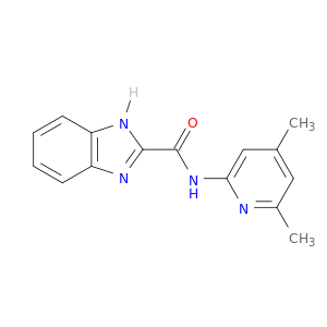 1H-Benzimidazole-2-carboxamide, N-(4,6-dimethyl-2-pyridinyl)-