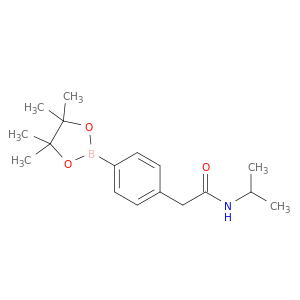 N-Isopropyl-2-(4-(4,4,5,5-tetramethyl-1,3,2-dioxaborolan-2-yl)phenyl)acetamide