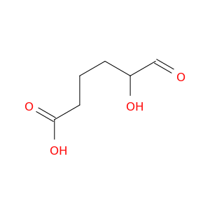 Hexanoic acid, 5-hydroxy-6-oxo-