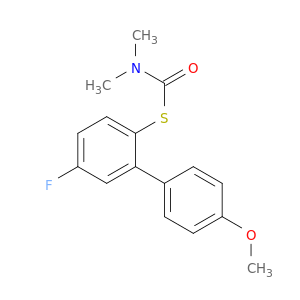 S-(5-Fluoro-4'-methoxy-[1,1'-biphenyl]-2-yl) dimethylcarbamothioate