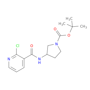 3-[(2-氯-吡啶-3-羰基)-氨基]-吡咯烷-1-羧酸叔丁基酯
