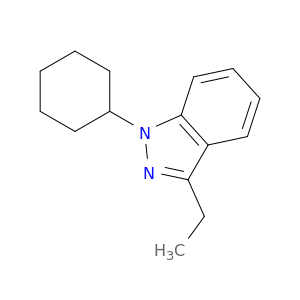 1H-INDAZOLE, 1-CYCLOHEXYL-3-ETHYL-