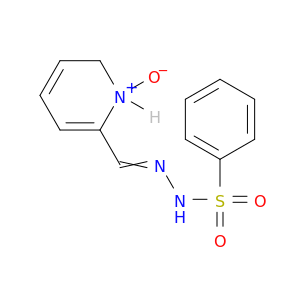 N-[(1-oxido-6H-pyridin-2-yl)methylideneamino]benzenesulfonamide