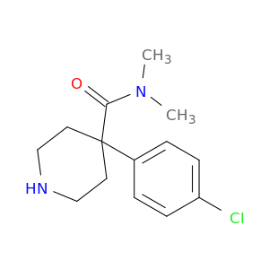 4-(4-氯苯基)-N,N-二甲基-4-哌啶羧酰胺