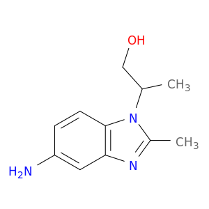 2-(5-Amino-2-methyl-1H-1,3-benzodiazol-1-yl)propan-1-ol