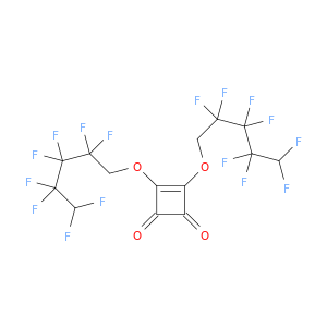 3-Cyclobutene-1,2-dione, 3,4-bis[(2,2,3,3,4,4,5,5-octafluoropentyl)oxy]-