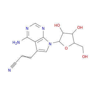 3-[4-AMINO-7-(3,4-DIHYDROXY-5-HYDROXYMETHYL-TETRAHYDRO-FURAN-2-YL)-7H-PYRROLO[2,3-D]PYRIMIDIN-5-YL]-ACRYLONITRILE