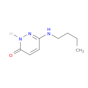3(2H)-Pyridazinone, 6-(butylamino)-