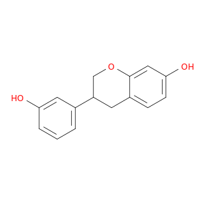 2H-1-Benzopyran-7-ol,3,4-dihydro-3-(3-hydroxyphenyl)-
