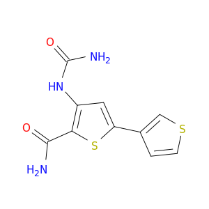 [2,3'-Bithiophene]-5-carboxamide, 4-[(aminocarbonyl)amino]-