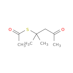 Ethanethioic acid, S-(1,1-dimethyl-3-oxobutyl) ester