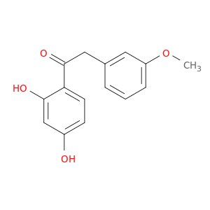 Ethanone, 1-(2,4-dihydroxyphenyl)-2-(3-methoxyphenyl)-