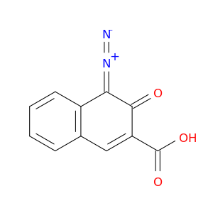 2-Naphthalenecarboxylic acid, 4-diazo-3,4-dihydro-3-oxo-
