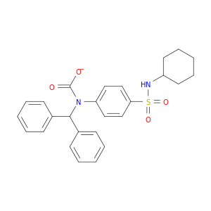 diphenylmethyl[4-(cyclohexylsulfamoyl)phenyl]carbamate