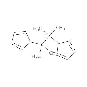 1,3-Cyclopentadiene, 5,5'-(1,1,2,2-tetramethyl-1,2-ethanediyl)bis-