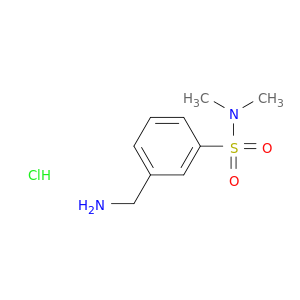 3-(Aminomethyl)-N,N-dimethylbenzene-1-sulfonamide hydrochloride