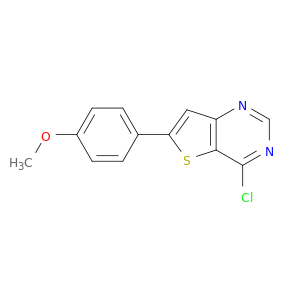 4-Chloro-6-(4-methoxyphenyl)thieno[3,2-D]pyrimidine