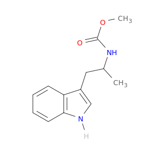 Carbamic acid, [2-(1H-indol-3-yl)-1-methylethyl]-, methyl ester