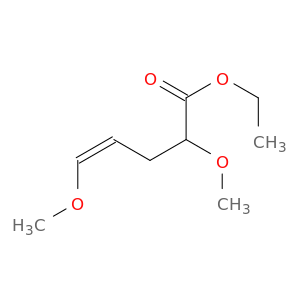 4-Pentenoic acid, 2,5-dimethoxy-, ethyl ester, (Z)-