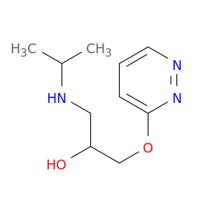 2-Propanol, 1-[(1-methylethyl)amino]-3-(3-pyridazinyloxy)-