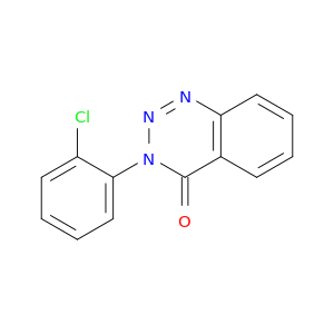 3-(2-chlorophenyl)-1,2,3-benzotriazin-4(3h)-one
