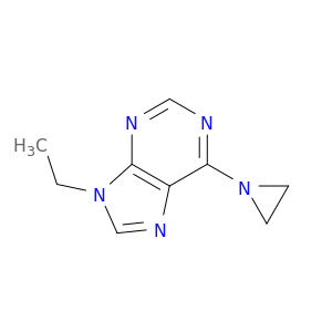 6-(aziridin-1-yl)-9-ethyl-9h-purine