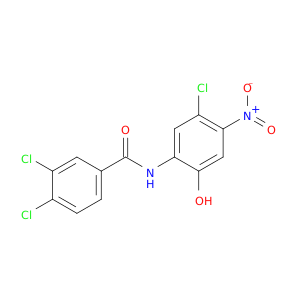 3,4-二氯-N-(5-氯-2-羟基-4-硝基苯基)苯甲酰胺
