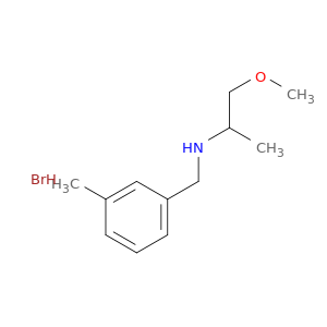 (2-Methoxy-1-methylethyl)(3-methylbenzyl)amine Hydrobromide