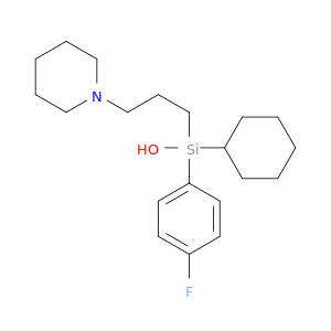 Silanol,1-cyclohexyl-1-(4-fluorophenyl)-1-[3-(1-piperidinyl)propyl]-