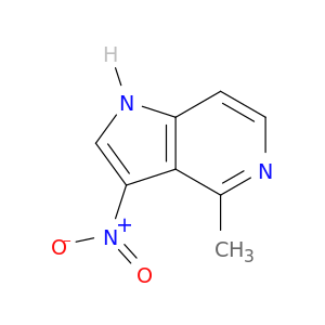 4-甲基-3-硝基-1H-Pyrrolo[3,2-C]吡啶