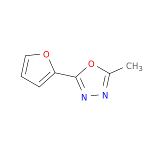 1,3,4-Oxadiazole, 2-(2-furanyl)-5-methyl-