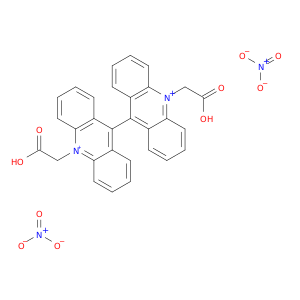 9,9'-Biacridinium, 10,10'-bis(carboxymethyl)-, dinitrate