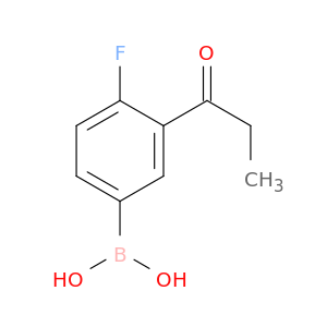 4-Fluoro-3-propanoylphenylboronic acid