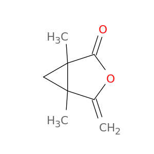 3-Oxabicyclo[3.1.0]hexan-2-one, 1,5-dimethyl-4-methylene-