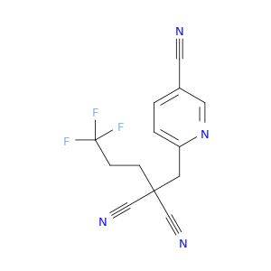 Propanedinitrile, [(5-cyano-2-pyridinyl)methyl](3,3,3-trifluoropropyl)-