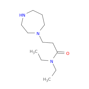 1H-1,4-Diazepine-1-propanamide, N,N-diethylhexahydro-