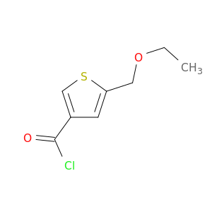3-Thiophenecarbonylchloride, 5-(ethoxymethyl)-