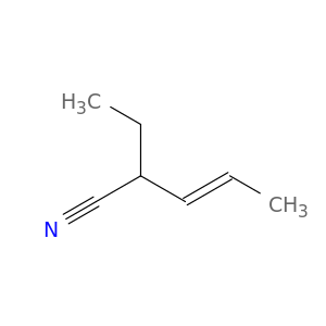 3-Pentenenitrile, 2-ethyl-, (E)-